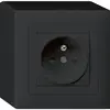 AP-Steckdose kallysto 2P+T schwarz 
