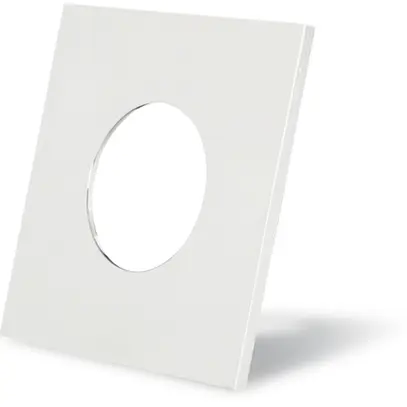 Bague décorative DOTLUX, pour Downlight LED MULTI/MULTIsun, 84×84mm, chrome 