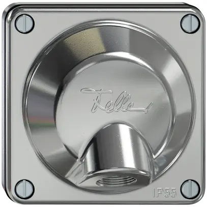 Boîte de raccordement ENC ELEMENT SNAPFIX® sans borne alu 