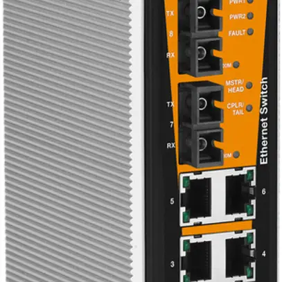 Switch WM IE-SW-VL08MT-6TX-2SCS, 6×RJ45 FE+2×SC SM FE managed 