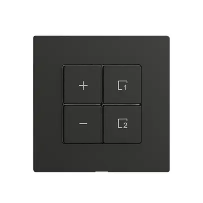 Commande pour variateur 1c scène/4t Edue Wiser noir 