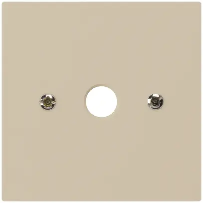 Frontplatte kallysto 60×60mm beige für Durchgangsdose 