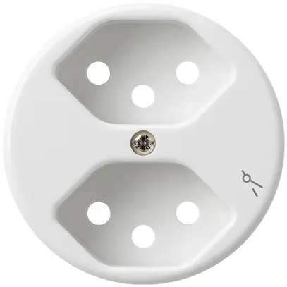 Disque frontal 2×type 13/1S blanc basico 