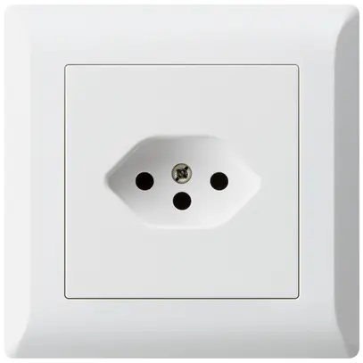 Presa INC kallysto.line T13 bianco con protezione bambini 