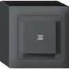 Interruttore pulsante luminoso AP kallysto 6/1L antracite 