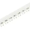 Bezeichnungsstreifen Wieland 9705A/6, 6×8mm, 10×L1 