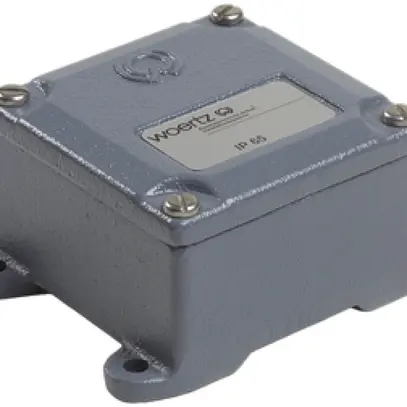 Abzweigdose EExe Woertz 0 ohne Einführung grau 