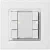 Pulsante multifunzionale INC kallysto.pro KNX RF 6× bianco 