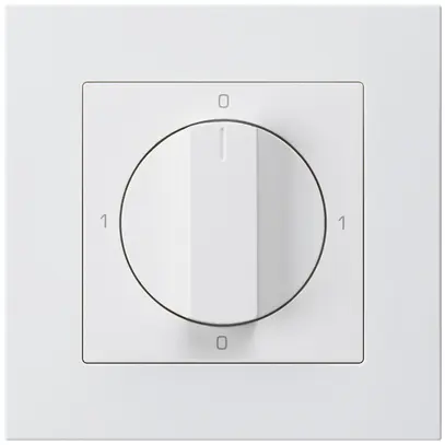 Interruttore rotativo INC kallysto.pro 0/3L bianco con manopola 