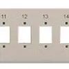 Placca frontale per pannello distributore 19" per FO 1UA 