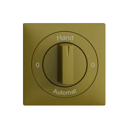 Kit frontal 0-Hand-0-Automat EDIZIOdue 60×60mm olive 