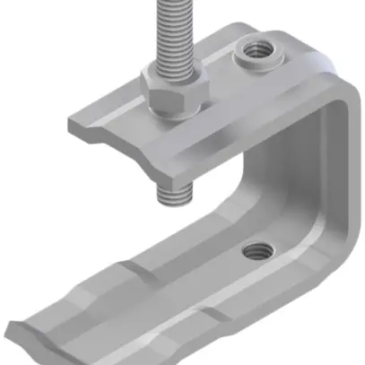 Staffa di serraggio Lanz 25mm galvanizzato 