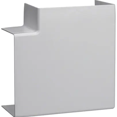 Angle plat Hager tehalit.LF/LFH 110×60mm gris IP30 