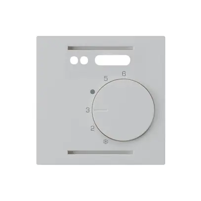 Kit frontale INC kallysto grigio chiaro termostato ambiente riscaldamento pavim. 