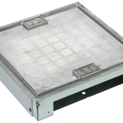 Anschlusskasten Woertz H=72…100 für Unterflurkanal 40×200mm 