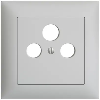 Kit frontal ENC EDIZIOdue gris clair 88×88mm 