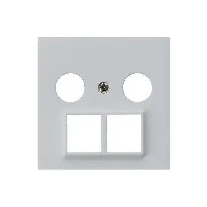 Placca frontale HMS kallysto per R/TV grigio chiaro 