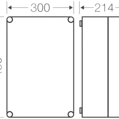 Apparategehäuse Hensel Mi0311 
