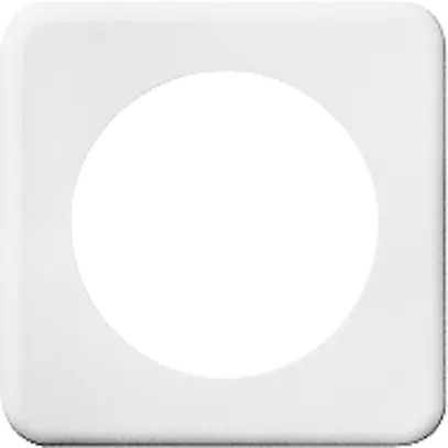 Abdeckplatte I 58mm weiss 