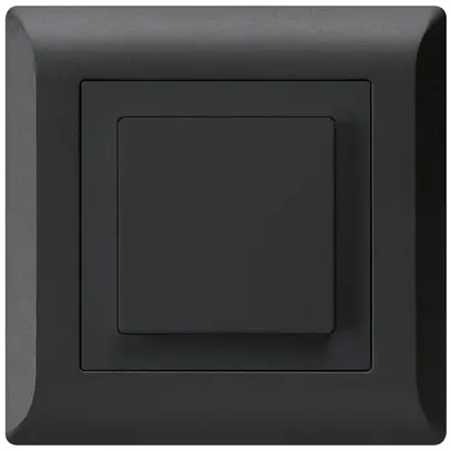 Interruttore INC kallysto.line 6/1L nero 