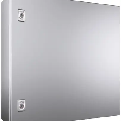 Armadio compatto Rittal AX, 1 porta, IP66, 600×600×210mm, acciao pregiato V2A 
