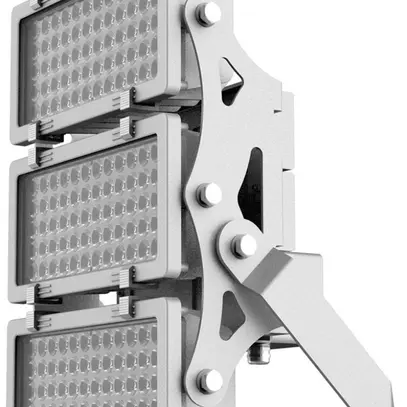 Proiettore LED DOTLUX HLFplus 800W 108000lm 840 IP66 30° 1…10V argento 