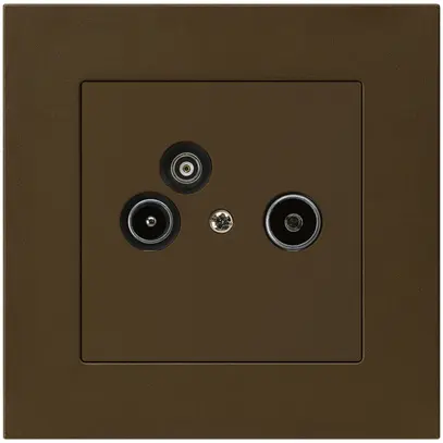 UP-Antennendose R/TV-Daten kallysto.pro 2GHz 11db braun 