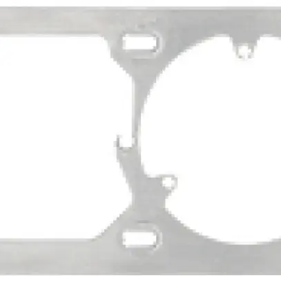 Placca di fissaggio Hager grd.1×4 2×52 + 2×3P 257×77 mm all 