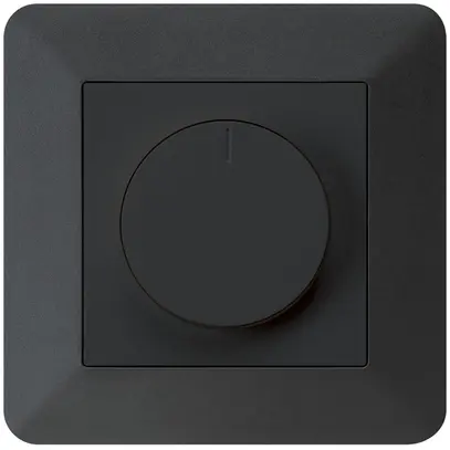 Variatore rotativo stazione secondaria INC Hager kallysto.trend nero 