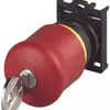 Bouton arrêt d'urgence INC ETN 1O rouge 