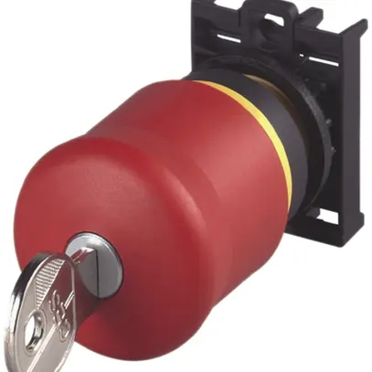 Bouton arrêt d'urgence INC ETN 1O rouge 