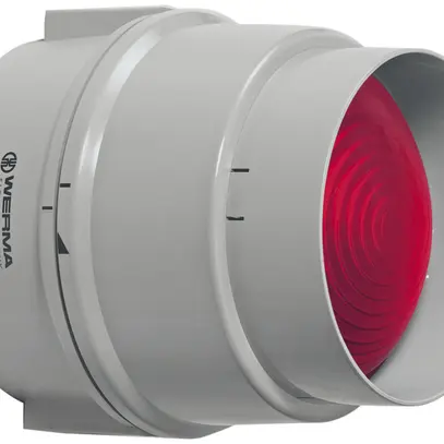 Lampe permanente BWM 12…230V AC/DC rouge 