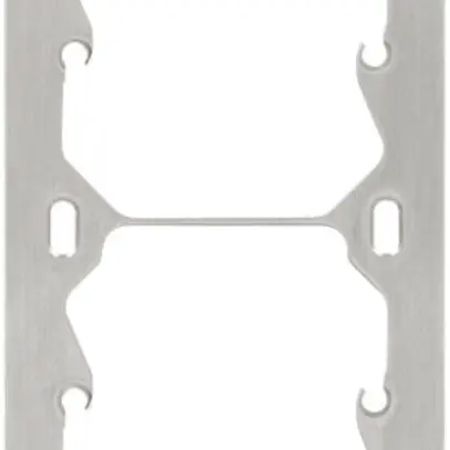 Placca di fissaggio Hager I-I-I-I 77×257mm 