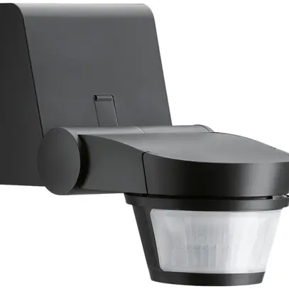 Détecteur de mouvement AP Hager 220° confort fermeture 230V au mur anthracite 