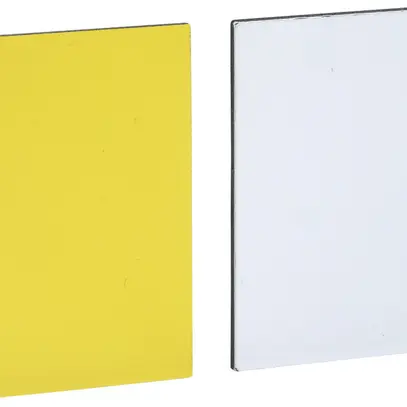 Placchetta Schneider Electric 18×27mm bianco o.gi 