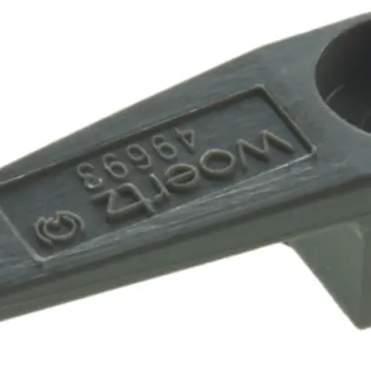 Bride pour câble plat Woertz pour Ecoline P3 vert, sans halogènes 