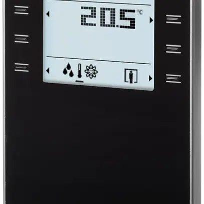 Apparecchio di comando KNX AP Siemens QMX3.P74-1BSC, nero 