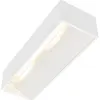 LED-Wandleuchte SLV LOGS IN L 17W 1400lm 3000K 300×100×70mm weiss 