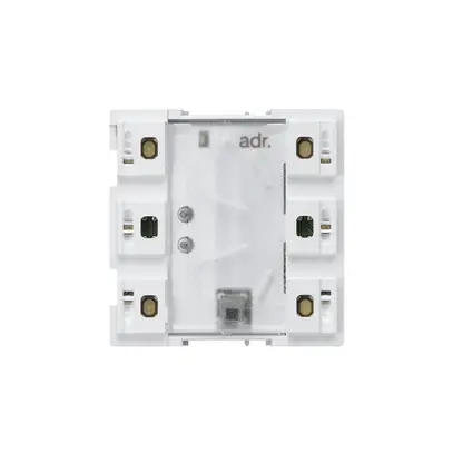 Tasto 2×KNX-BCU Hager con LED systemlink/easylink 