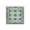 Unité fonctionnelle KNX RGB 1…8× EDIZIOdue silver a.LED, a.sonde d.température 