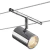 Luminaire LED SLV NOBLO p.système câble TENSEO 12V 8.5W 450lm 2700K 36° chrome 