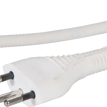 Câble d'appareil Td 3×1mm² 3m blanc fiche T12 