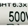 Fusibile ritardato per apparecchi 6.3A 500V 6.3×32mm ceramica 