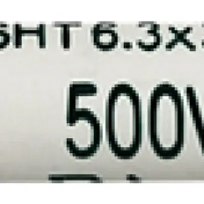 Fusibile ritardato per apparecchi 25A 500V 6.3×32mm ceramica 