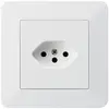 Presa INC kallysto.trend T13 bianco con protezione bambini 