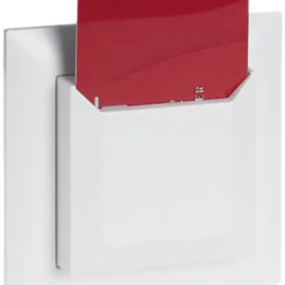 Interrupteur Hotel-Card RF Omnio argent, sans batterie 