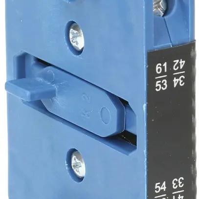 Contact auxiliaire K&N, 1F/1O 10A, pour forme E et boîtier pour KG80…KG100 