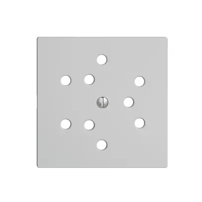 Placca frontale 3×T12 EDIZIOdue grigio chiaro 