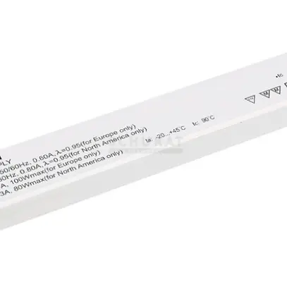 Bloc d'alimentation DOTLUX, p.bandes LED, 100W, 24VDC, 0…4.17A 298×30×17mm IP20 