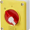 Interrupteur rotatif AP GEWISS 16A 0/2L (0-1) manette rouge/jaune IP66 